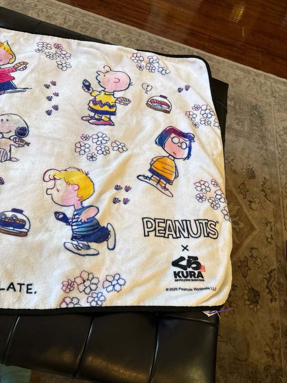 Kura Sushi x Peanuts Limited Edition Series 2 Snuggle Blanket